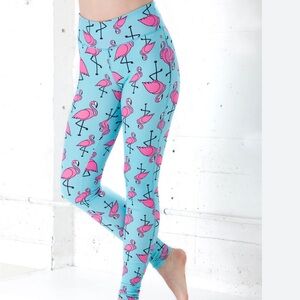 Jill Yoga NWOT Flamingo Leggings